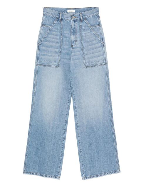 SANDRO side-pocket jeans - Blue - zdjęcie produktu nr 1