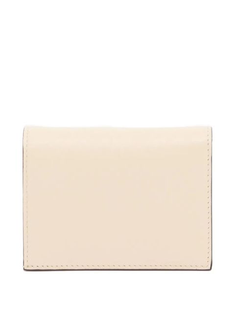 Valentino Garavani small Vlogo wallet in calfskin - Neutrals - zdjęcie produktu nr 2