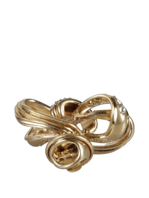 Miu Miu crystal brooch - Gold - zdjęcie produktu nr 2