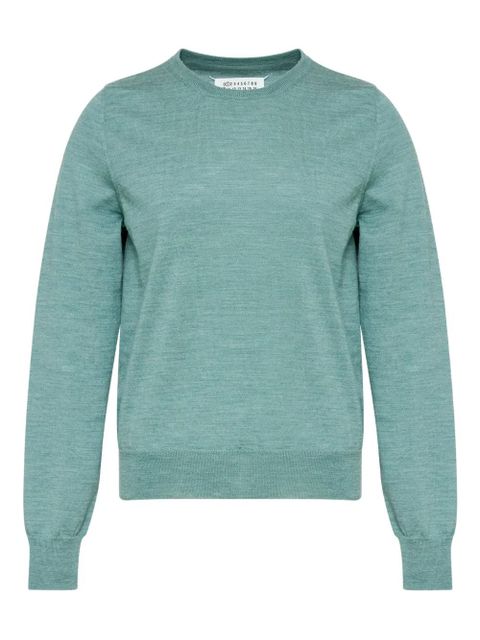 Maison Margiela wool jumper - Green - zdjęcie produktu nr 1