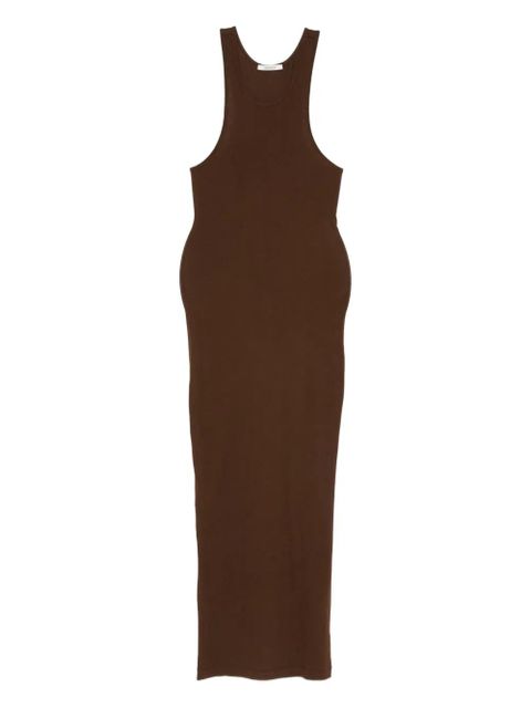 ENTIRE STUDIOS Muscle tank midi dress - Brown - zdjęcie produktu nr 1