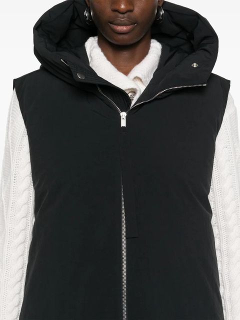 Jil Sander padded gilet - Black - zdjęcie produktu nr 2