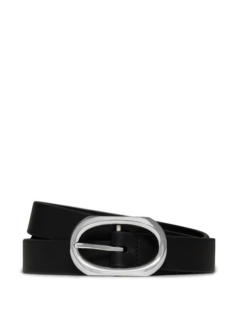ANINE BING small Signature link belt - Black - zdjęcie produktu nr 1