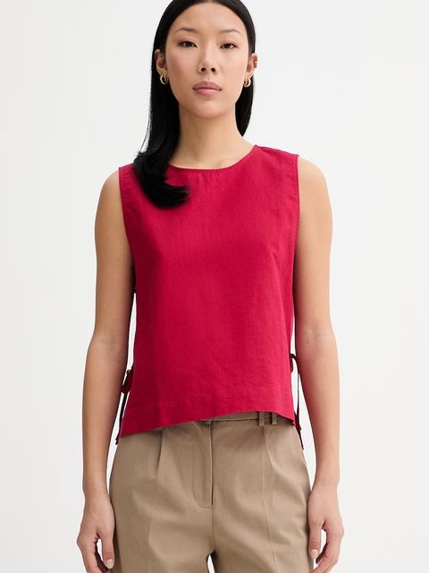 Marc O'Polo bluzka damska z lnem - zdjęcie produktu nr 1