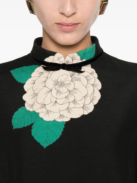 Valentino Garavani floral-print mini dress - BCN - zdjęcie produktu nr 2