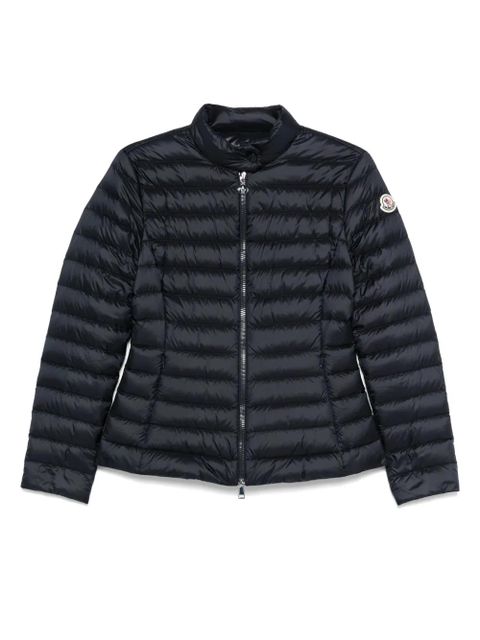 Moncler quilted zip-front jacket - Blue - zdjęcie produktu nr 1