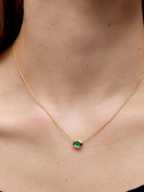Monica Vinader Odyssey necklace - Green - zdjęcie produktu nr 2