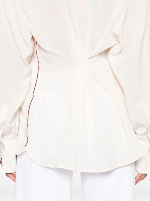 Victoria Beckham silk blouse - Neutrals