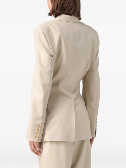 Nanushka single-breasted blazer - Neutrals - zdjęcie produktu nr 2
