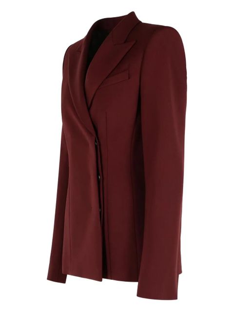 Sportmax peak-lapels blazer - Red