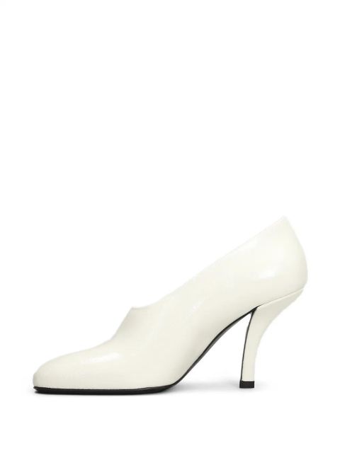 TOTEME Contour polished leather pumps - Neutrals