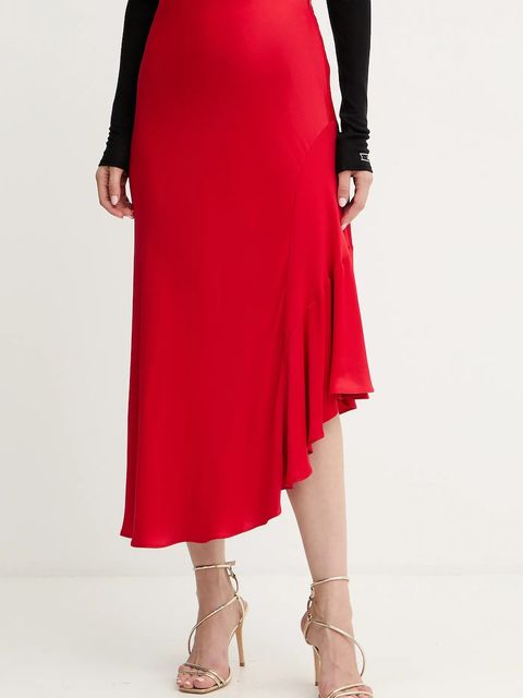 Twinset spódnica kolor czerwony midi prosta 252LI2TCC - zdjęcie produktu nr 1