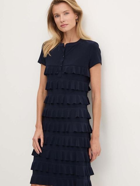 Joseph Ribkoff sukienka kolor granatowy mini prosta 211350 - zdjęcie produktu nr 1