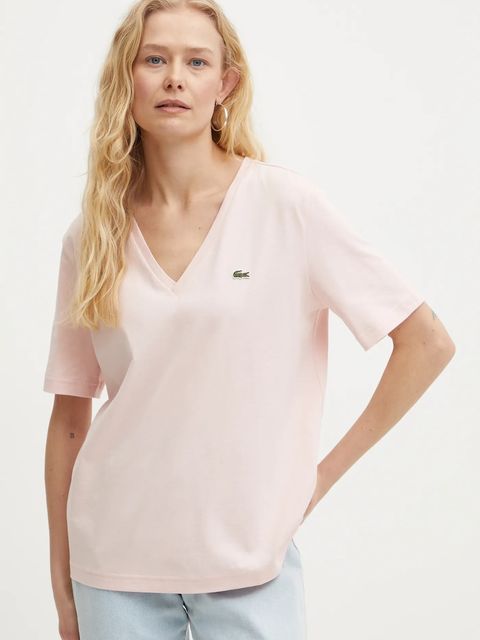 Lacoste t-shirt bawełniany - zdjęcie produktu nr 1
