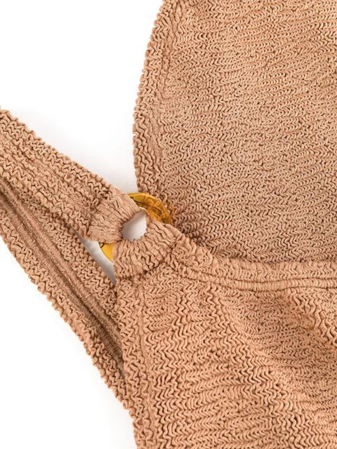 Hunza G Domino swimsuit - Brown