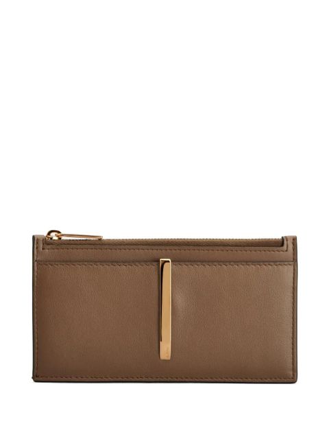 Tod's zip card holder - Brown - zdjęcie produktu nr 1