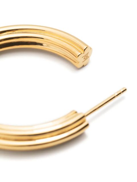 Missoma ridge hoop earrings - Gold