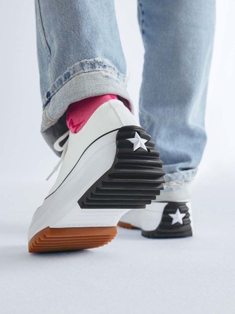 Converse Tenisówki Run Star Hike kolor biały 168817C-WHITE