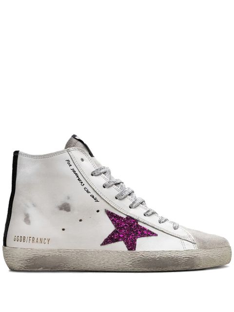 Golden Goose Francy High "For Dreamers Use Only" sneakers - White - zdjęcie produktu nr 1
