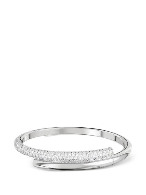 Swarovski Dextera crystal-embellished bangle bracelet - Silver - zdjęcie produktu nr 1