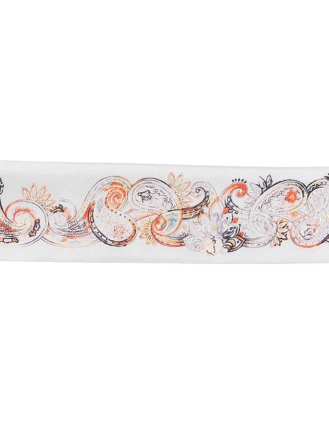 ETRO floral paisley scarf - Grey
