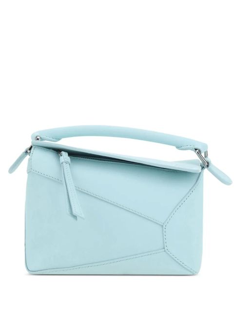 LOEWE mini Puzzle Edge shoulder bag - Blue - zdjęcie produktu nr 1