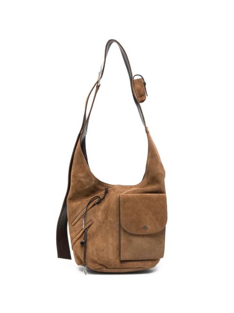 Ba&Sh YouYou suede shoulder bag - Brown - zdjęcie produktu nr 1