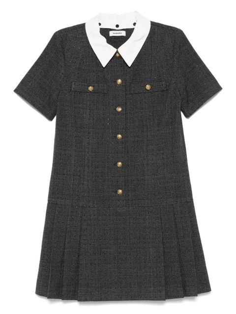 SANDRO short sleeve dress - Green - zdjęcie produktu nr 1