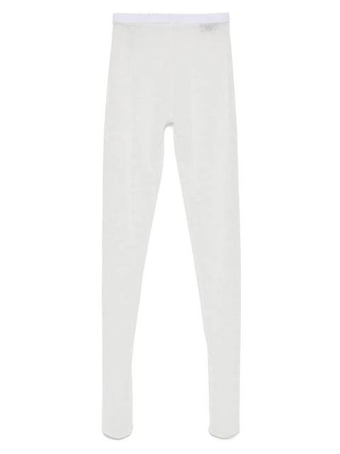 Marine Serre flocked mesh tights - White - zdjęcie produktu nr 2