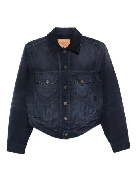 Balenciaga button cotton jacket - Blue - zdjęcie produktu nr 1