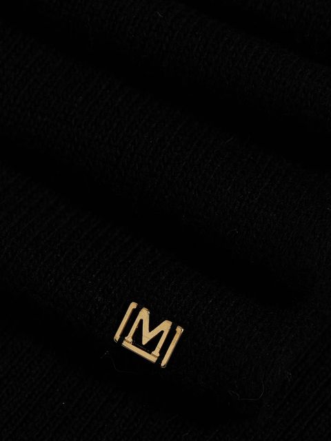 Marciano by Guess szalik z dodatkiem wełny AFRAH damski kolor czarny gładki 5BGZ14 5893Z - zdjęcie produktu nr 2