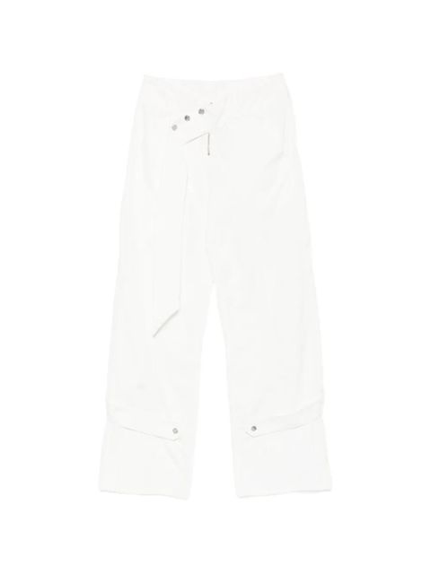 Blumarine straight trousers - White - zdjęcie produktu nr 1