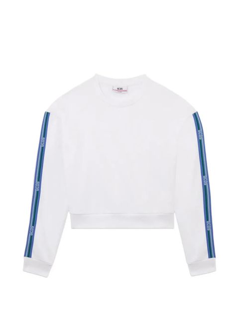 GCDS logo-detail sweatshirt - White - zdjęcie produktu nr 1