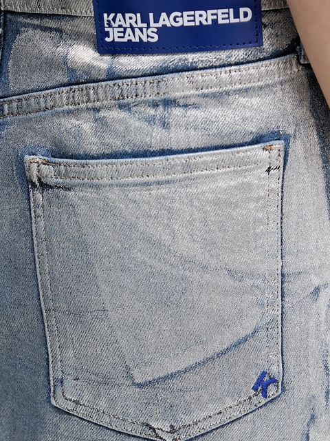 Karl Lagerfeld Jeans spódnica jeansowa