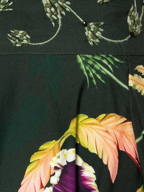 Agua By Agua Bendita Amanda Marina cropped top - Green