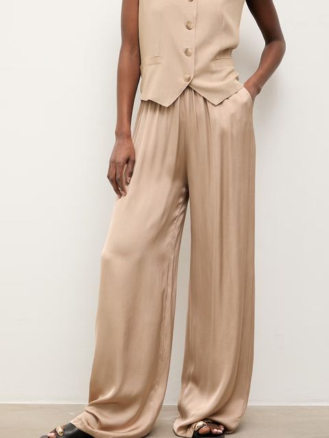 Answear.LAB spodnie damskie z wiskozy - zdjęcie produktu nr 2