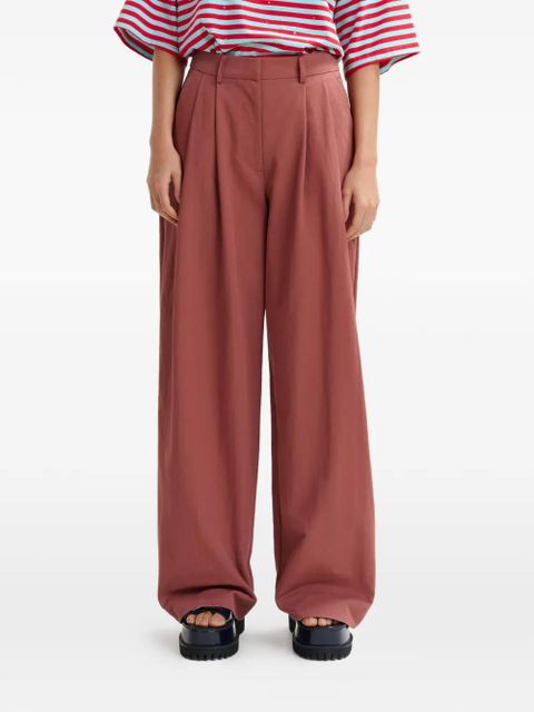 Essentiel Antwerp pleated trousers - Orange