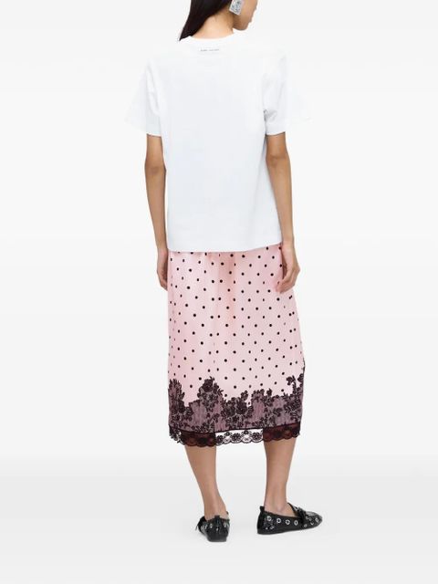 Marc Jacobs logo-detail ribbonT-shirt - White