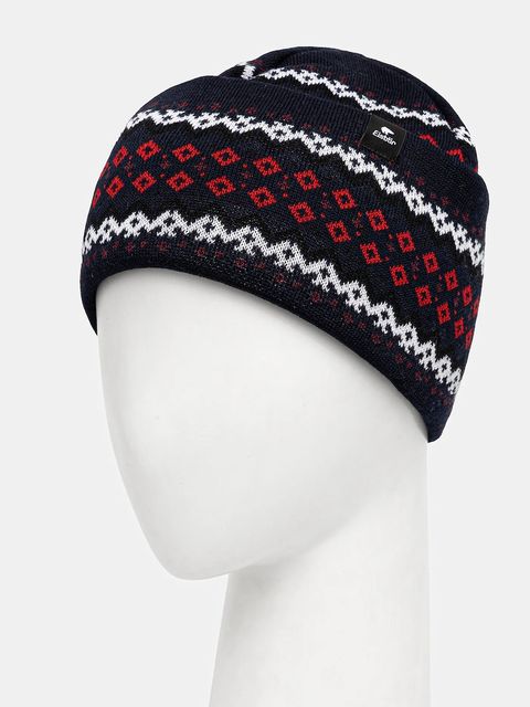 Eisbar czapka z dodatkiem wełny North MÜ kolor granatowy E31011