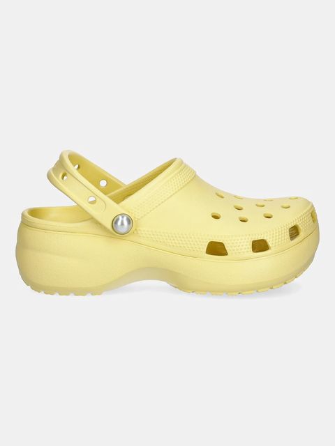 Crocs klapki Classic Platform Pearl Clog - zdjęcie produktu nr 1