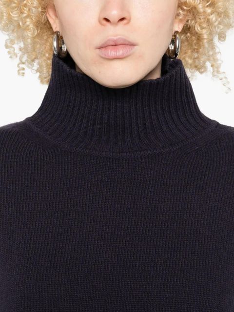 Weekend Max Mara high-neck virgin wool jumper - Blue