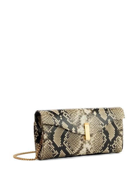 Giuseppe Zanotti Flutie clutch bag - Neutrals