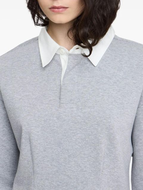 JW Anderson long-sleeve polo dress - Grey