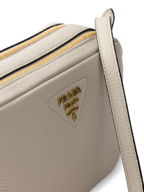 Prada small leather shoulder bag - Neutrals