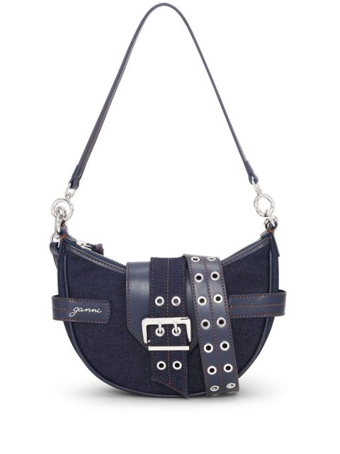 GANNI small Bucky denim crossody bag - Blue - zdjęcie produktu nr 1