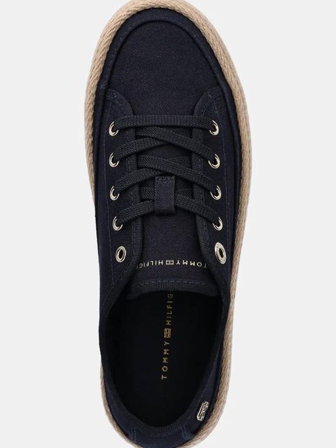 Tommy Hilfiger tenisówki VULC ESPADRILLE SNEAKER kolor granatowy FW0FW08404