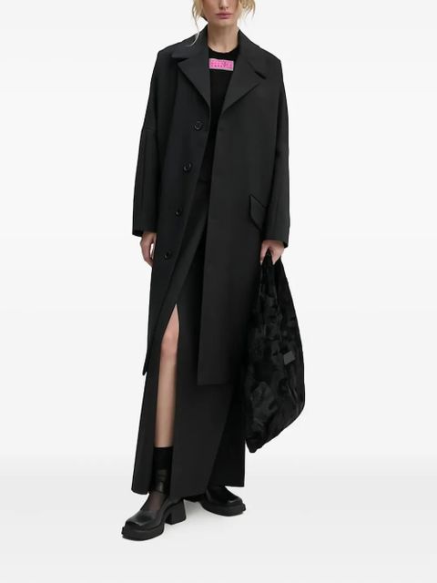 MM6 Maison Margiela logo-patch sleeveless top - Black