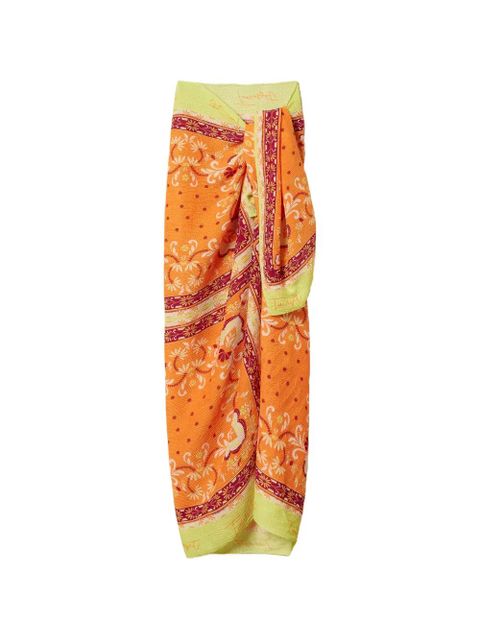 TWINSET print sarong - Orange - zdjęcie produktu nr 1