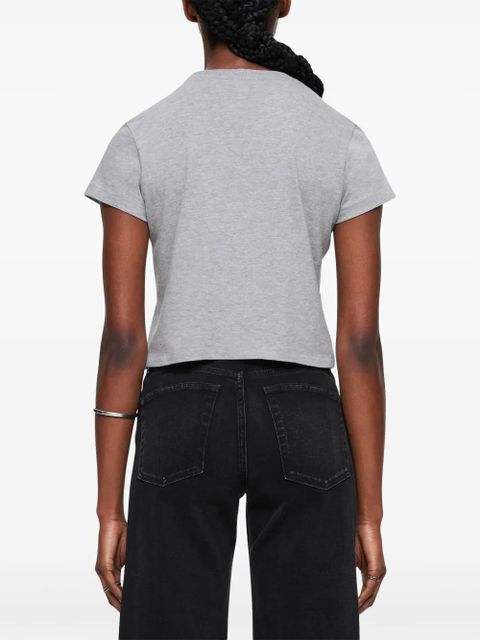 RE/DONE 50s boxy cotton T-shirt - Grey