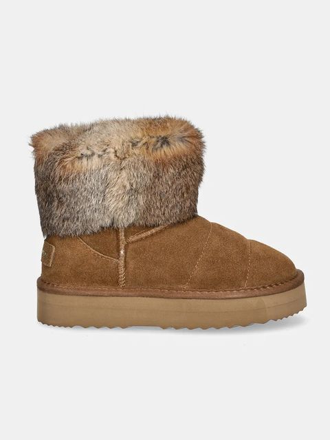 Patrizia Pepe Girl śniegowce zamszowe - zdjęcie produktu nr 1